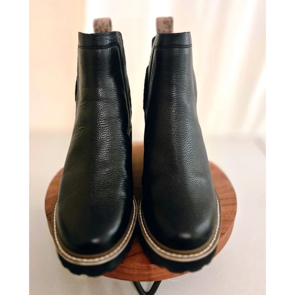 Dolce Vita Huey H2O Waterproof Black Bootie 8 - Picture 2 of 12